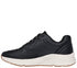 Pantofi sport, dama, SKECHERS BOBS ARCH COMFORT B SWEET-A BIND 117560-BLK negru, piele ecologica